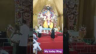 Ganpati bappa darshan time video ssand nice view [upl. by Joycelin]