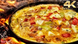 Best Frittata Recipe  4K Cooking ASMR [upl. by Nyladgam794]