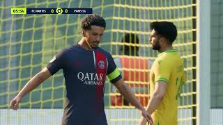 FC 24  FC Nantes  Paris SaintGermain  Ligue 1 Uber Eats  20232024 [upl. by Eolhc]