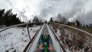 Tarvisio Alpine Coaster Bob Su Rotaia [upl. by Nesrac]