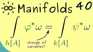 Manifolds 40  Integral Is WellDefined [upl. by Pogue]