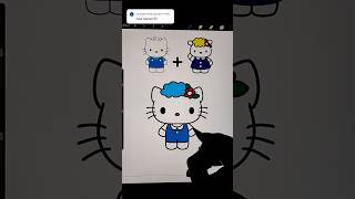 Dear daniel  Fifi 💙 sanrio hellokitty cute drawing kawaii cuteart digitalart art [upl. by Manheim466]