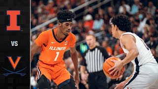 Illinois vs Virginia  ACC Mens Basketball Highlights 202223 [upl. by Eahsel]