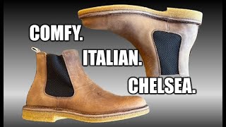 Astorflex Bitflex Chelsea Boot  VegTanned Italian Goodness  Unboxing and Initial Review [upl. by Ahtela924]