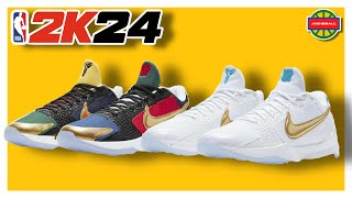 NBA 2K24 Nike Kobe 5 Protro x Undefeated What If Pack Creation Tutorial [upl. by Malas868]