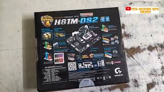 gigabyte h81 motherboard [upl. by Colinson131]