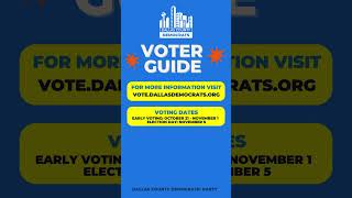 Quick Reference Dallas Proposition Guide dallasdemocrats [upl. by Kam416]