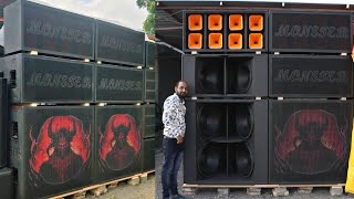 लोग भाग जाएँगे BASS चलते ही।18000w Dhoom Audio Monster Plasma Bass Competition Dj Setup [upl. by Joletta]