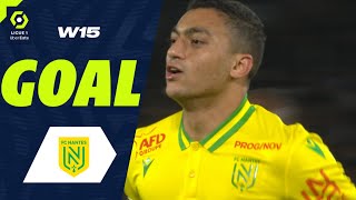 Goal Mostafa Mohamed Ahmed ABDALLA 55  FCN PARIS SAINTGERMAIN  FC NANTES 21 2324 [upl. by Cecilla]