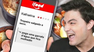 CONVERSAS DE IFOOD MAIS ENGRAÇADAS 10 [upl. by Edouard]