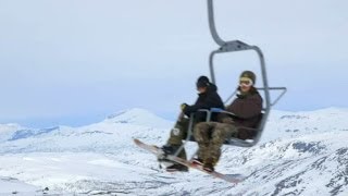 Riksgränsen  Nordens vilda västern  Ride TV4Sport [upl. by Yrelav]