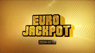 Losowanie Eurojackpot z 12 stycznia 2024  Wyniki Eurojackpot [upl. by Tamberg]