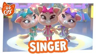 44 Cats  Learn Professions  Cherry the singer cat [upl. by Aninep]