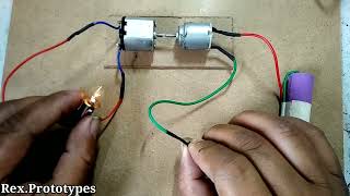 Ac generator working physics project [upl. by Arnuad]