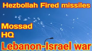 Hezbollah Fires BACK at Mossad HQ Near Tel Aviv [upl. by Ammon]