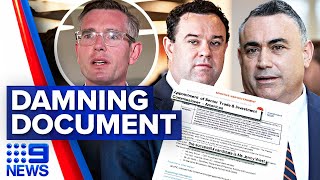 Damning documents revealed in John Barilaro saga  9 News Australia [upl. by Novy]