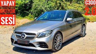 SOUND ACTOR SAHTE MOTOR SESİ  MERCEDES BENZ C300 ESTATE  20 258HP PERFORMANSLI SÜRÜŞ [upl. by Edas]