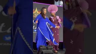 Girls in Blue SatinSilk Dance with Punjabi Song [upl. by Janith109]