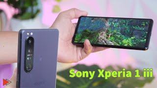 Sony Xperia 1 iii ផ្តោតសំរាប់អ្នកថតអាជីព អេក្រង់ 4K OLED HDR 120hz  Tech Plus Kh [upl. by Aggy320]