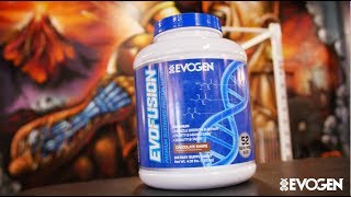 New Evofusion Premium Sustained Protein Matrix from Evogen Nutrition [upl. by Nyladnor]