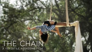 VERSATILE ASSASSINS  The Chain  Selkie Hom on Aerial Silks  Bridge [upl. by Charlena]