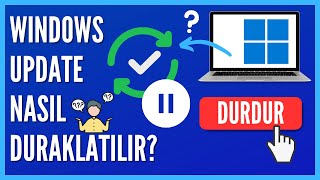 Windows 11de Güncellemeler Nasıl Durdurulur  Windows Update Kapatma [upl. by Rolland]