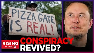 Elon Musk Bizarrely Tweets About Pizzagate Then Deletes Post Robby amp Brie REACT [upl. by Aehsel679]