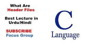 What are Header Files  Uses Of Header Files  Lecture in UrduHindi [upl. by Gavrilla634]