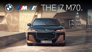 El totalmente eléctrico BMW i7 M70​ [upl. by Eicul728]