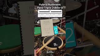 Hybrid Rudiment  ParaTriple Diddlea [upl. by Rozalie536]