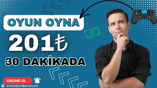 SADECE OYUN OYNAYARAK 30 DAKİKADA 201 TL PARA KAZANMAK  İnternetten Para Kazanma 2023 [upl. by Bainbrudge463]