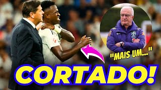 VINICIUS JR FORA Dorival CORTA 4 da Seleção [upl. by Anama264]