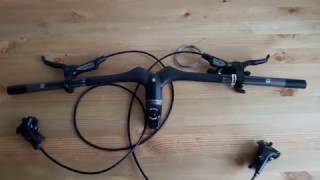 Карбоновый вело руль монокок Toseek из Китая с Aliexpress обзор Chinese Carbon Handlebar review [upl. by Yoj]