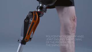 Polycentric pneumatic knee joint 6H25 [upl. by Stricklan187]