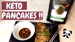 Low Carb Pancakes Keto Pancakes  Keto and Co Review [upl. by Htehpaj419]