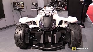 2015 Lazareth Wazuma R1  Four Wheel Vehicle  Walkaround  2015 Geneva Motor Show [upl. by Htepsle94]