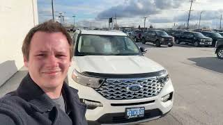 2022 Ford Explorer Platinum Walkaround  Finch Used Cars [upl. by Gnahc]