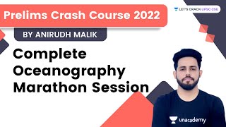 Rapid Revision Crash Course Prelims 2022  Complete Oceanography Marathon Session  Anirudh Malik [upl. by Odnalra333]