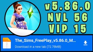 NEW UPDATE THE SIMS FREEPLAY VIP 15 LVL 56 DINHEIRO INFINITO APK MOD ATUALIZADO v5860 [upl. by Aloin346]