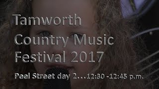 Tamworth Country Music Festival Street Buskers  Day 2 2017 [upl. by Benni]