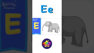 E Phonics  Letter E  Alphabet song  Learn phonics for kids shorts [upl. by Kayley]