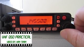 VHF QSO Practical  UK Amateur Radio Training [upl. by Duwad]