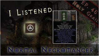 Getting Lost in Kurast  Necromancer P8  D2R Holy Grail  Ep 45 [upl. by Pyle]