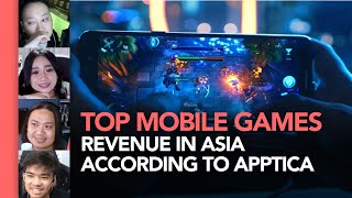 Top Mobile Games Revenue Category in Asia according to Apptica [upl. by Karmen895]