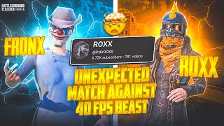 1v1 Against Best 40 FPS Player CzErROXX 🇮🇳  FRONX TDM VS CzErROXX 🫨  1v1 ضد أفضل 40 لاعب FPS [upl. by Fahey805]