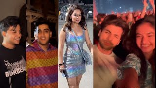 Siddharth Nigam Avneet Kaur Anushka Sen Riyaz Aly amp Raghav Sharma At Ed Sheeran Concert In Mumbai [upl. by Picco629]