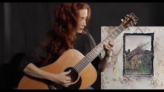 Gretchen Menn Plays quotGoing to Californiaquot on a 1997 Santa Cruz D  Acoustic Guitar Auction [upl. by Raveaux]