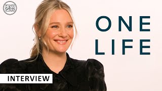 Romola Garai on One Life the responsibility of her role being a happy actor amp directing more films [upl. by Eignav]