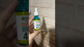 Garnier fast clear serum for acne prone skin garnierserum skincare [upl. by Frankhouse275]