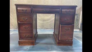 EPIC Transformation  From Desk to NIGHTSTANDS  DIY MAKEOVER  UPCYCLE FURNITURE [upl. by Annatsirhc]